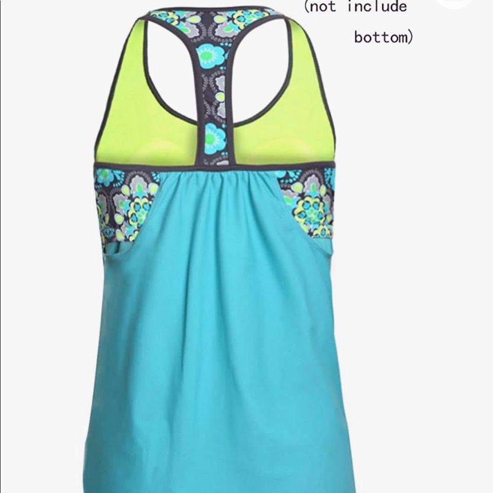 Swim tank top